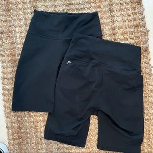 Fabletics High Waisted Biker Shorts